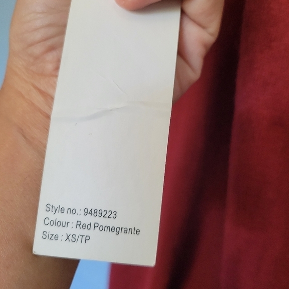 SHAE Anthropologie Knit Cardigan Size XS in Red Pomegrante - Picture 11 of 13